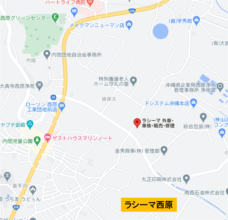 ラシーマ本店地図